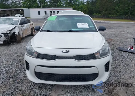 2018 Kia Rio Lx из США, поврежденный, VIN 3KPA24AB7JE072053